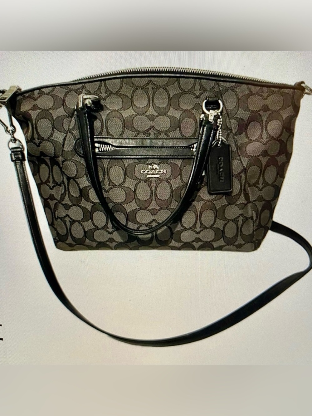 Coach Prairie Signature Satchel Canvas
